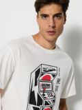 Футболка comfort fit - кремовий - SINSAY - small5