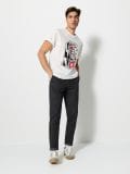 Футболка comfort fit - кремовий - SINSAY - small3