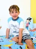 Komplet od 2 majice kratkih rukava - svetlo plava - SINSAY - small1