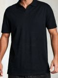 Polohemd - Schwarz - SINSAY - small1