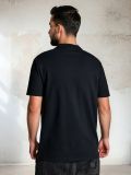 Polohemd - Schwarz - SINSAY - small2
