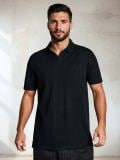 Polohemd - Schwarz - SINSAY - small5