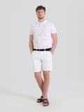 Polo majica s all-over printom - bijelo - SINSAY - small4