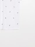 Polo majica s all-over printom - bijelo - SINSAY - small7