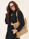 Pletena torba za ramo - wheat - SINSAY - small1