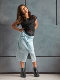 GIRLS` SKIRT - plava - SINSAY - small1