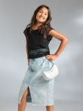 GIRLS` SKIRT - plava - SINSAY - small3