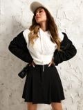 Fustă plisată - negru - SINSAY - small1