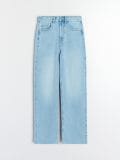 Jeansy straight fit - niebieski - SINSAY - small6