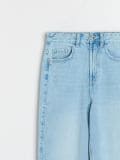 Jeansy straight fit - niebieski - SINSAY - small7