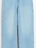 Jeansy straight fit - niebieski - SINSAY - small13