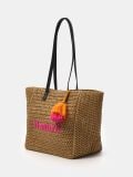Punutud shopper-kott - nisukollane - SINSAY - small1