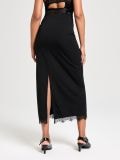 Midi suknja - crno - SINSAY - small2