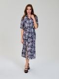 Midi haljina s kragnom - više boja - SINSAY - small5