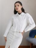 Denim jacket - belo - SINSAY - small6