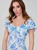 Rochie midi cu despicătură - multicolor - SINSAY - small4