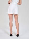 Shorts mit Falten - Nude - SINSAY - small3
