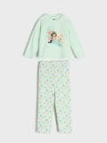 Komplet pižame Disney Princess - bledo zelena - SINSAY - small1