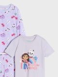Bombažna pižama 2 kosa Gabby's Dollhouse - sivka - SINSAY - small12