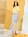 Traper midi suknja - plava - SINSAY - small2