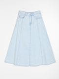 Traper midi suknja - plava - SINSAY - small7