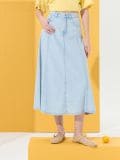 Traper midi suknja - plava - SINSAY - small3
