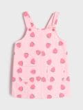 Obleka s potiskom - pastelno roza - SINSAY - small1