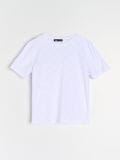 Bluza s ažurnim uzorkom - bijelo - SINSAY - small6