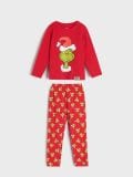 Kaheosaline pidžaamakomplekt Grinch - punane - SINSAY - small3