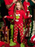Kaheosaline pidžaamakomplekt Grinch - punane - SINSAY - small1
