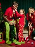 Kaheosaline pidžaamakomplekt Grinch - punane - SINSAY - small2