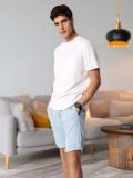 Шорти slim fit - блакитний - SINSAY - small5