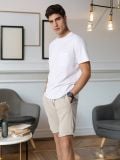 Slim fit kratke hlače - bež - SINSAY - small3