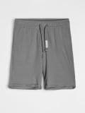 Σορτς slim fit - ανοιχτό γκρι - SINSAY - small4