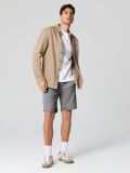 Σορτς slim fit - ανοιχτό γκρι - SINSAY - small5
