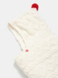 Koc z kapturem - kremowy - SINSAY - small4