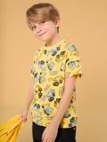 Футболка з короткими рукавами - жовтий - SINSAY - small1
