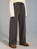 Püksid wide leg - tumehall - SINSAY - small3