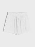 Kratke hlače z viskozo PLUS SIZE - krema - SINSAY - small3