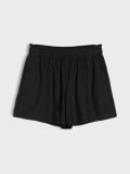 Šorts sa viskozom PLUS SIZE - crno - SINSAY - small3