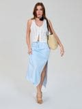Pletena torba za rame - krem - SINSAY - small4