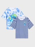 Majica - 2 komada Stitch - plava - SINSAY - small1
