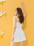 Baumwoll-Shorts - Creme - SINSAY - small2