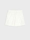 Baumwoll-Shorts - Creme - SINSAY - small4