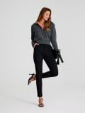 Cigaret pantalone - crno - SINSAY - small1