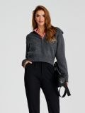 Cigaret pantalone - crno - SINSAY - small4