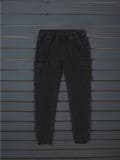 Cargo-lõikega jogger-teksapüksid - must - SINSAY - small1