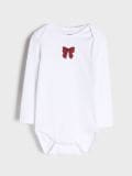 Bodi, 2 tk - valge - SINSAY - small3