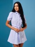 Puuvillane minikleit - mitmevärviline - SINSAY - small3