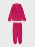 Tracksuit hoodie and sweatpants set - hot pink - SINSAY - small3